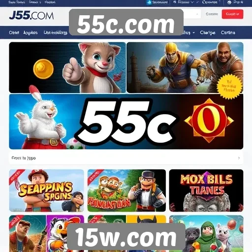 55c.com expande catálogo de jogos online
